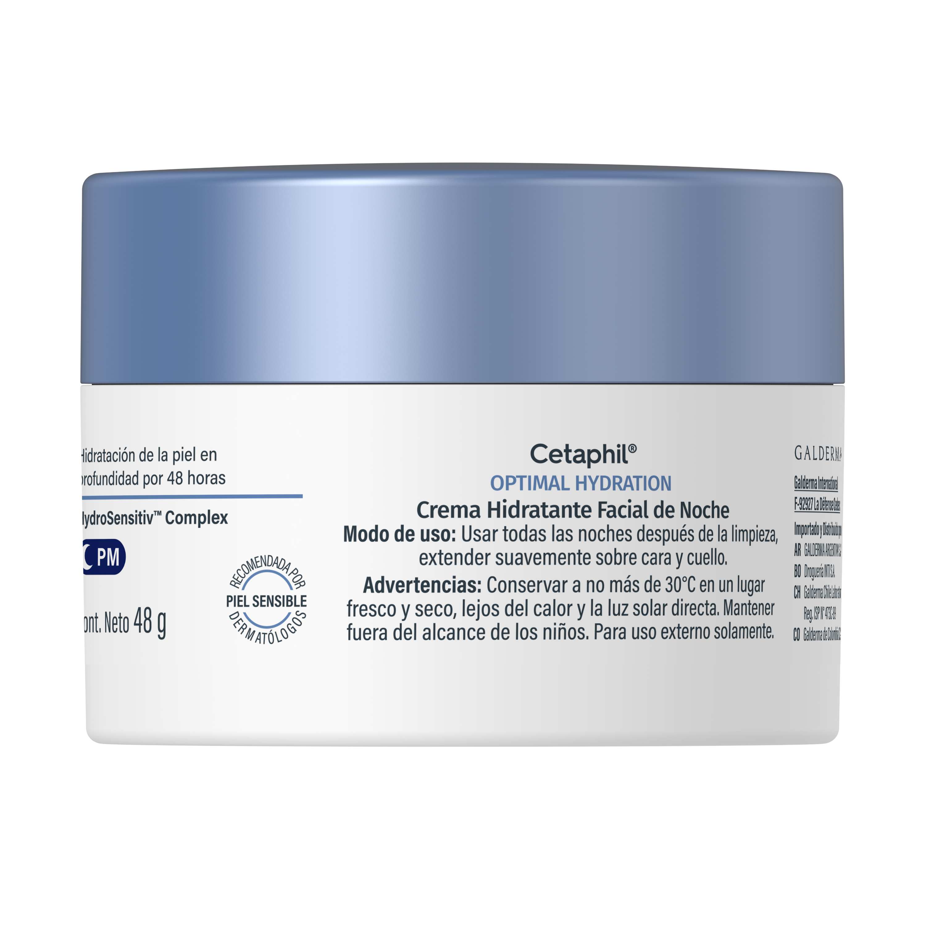 CETAPHIL OPTIMAL HYDRATION CREMA FACIAL DE NOCHE
