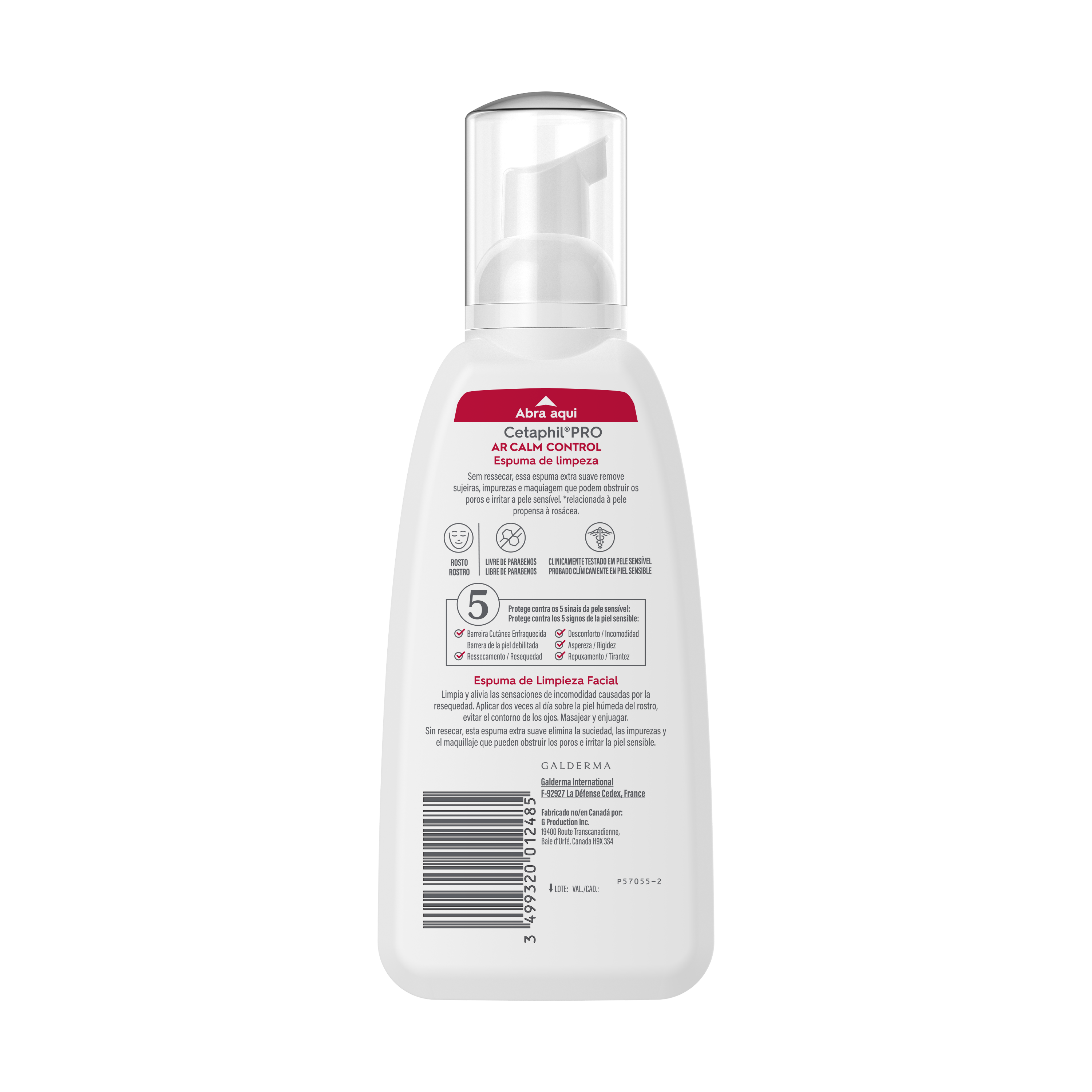 PRO AR CALM CONTROL ESPUMA DE LIMPIEZA
