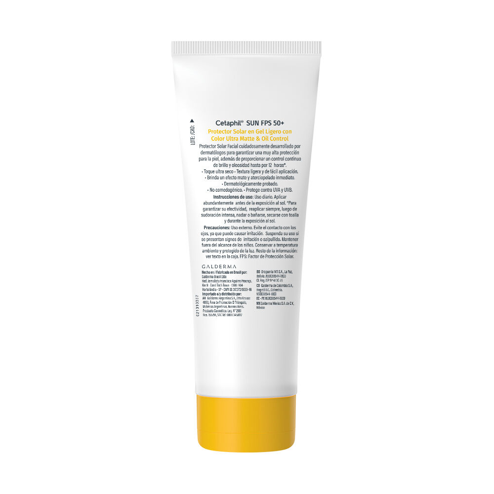 SUN OIL CONTROL CON Y SIN COLOR FPS 50+